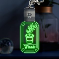 Personalized Name Plant - LED Key Chain