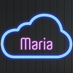 Personalized Cloud Name - Neon Signs and Lights