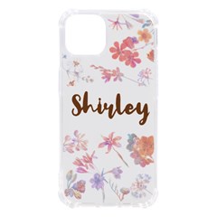 Personalized Floral Name - iPhone 13 TPU UV Print Case