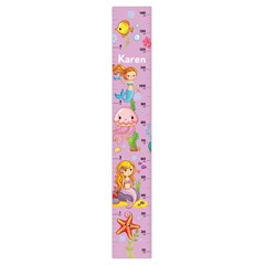 Personalized The Little Mermaid Name - Growth Chart Height Ruler For Wall