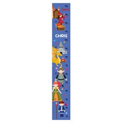 Personalized Fairy Tale Name - Growth Chart Height Ruler For Wall