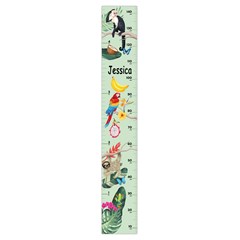 Personalized Forrest Animal Name - Growth Chart Height Ruler For Wall