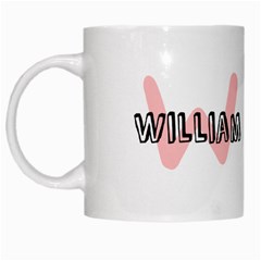Personalized Initial Name - White Mug