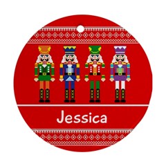 Christmas Soldier - Ornament (Round)