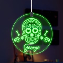 Day of the Dead Skull - LED Acrylic Ornament