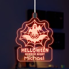 Halloween Ghost Bat - LED Acrylic Ornament