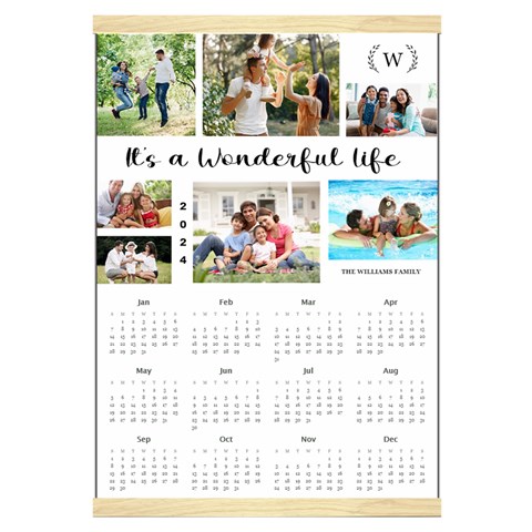 Personalized Family Calendar By Joe Front - Jan 2024