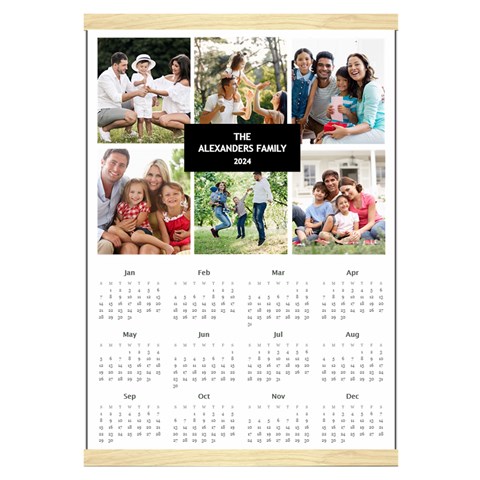 Personalized Family Calendar By Joe Front - Jan 2024