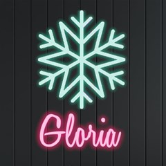 Personalized Christmas Snowflake Name - Neon Signs and Lights
