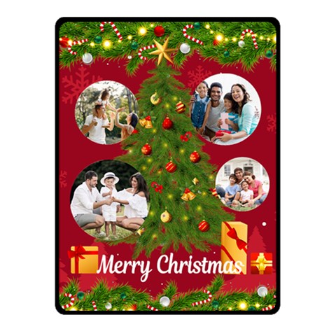 Christmas Tree Photo Small Blanket By Joe 50 x40  Blanket Front