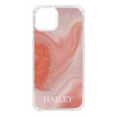 Personalized Marble Name Phone Case (38 styles) - iPhone 14 TPU UV Print Case