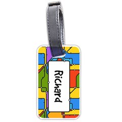 Route Map Graphic - Luggage Tag (one side)