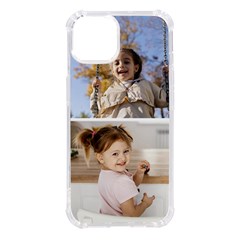 Personalized 2 Photo Phone Case - iPhone 14 TPU UV Print Case