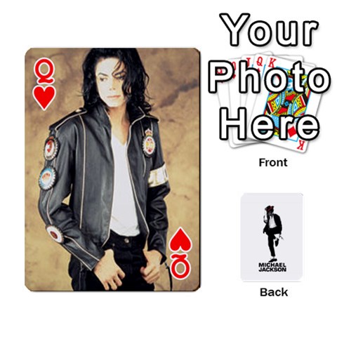 Queen Michael Cards By Tiffany Front - HeartQ