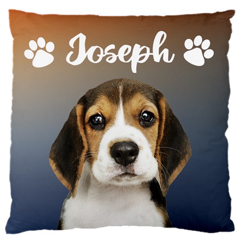 Personalized Dog Photo Name Cushion By Joe Front