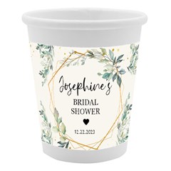 Personalized Bridal Shower Name Paper Cup