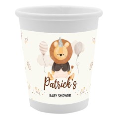 Personalized Animal Baby Shower Name Paper Cup