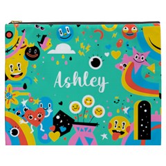 Personalized Funny Illustration Name Cosmetic Bag - Cosmetic Bag (XXXL)