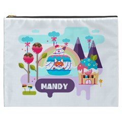 Personalized Candy world Name Cosmetic Bag - Cosmetic Bag (XXXL)