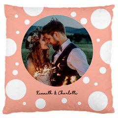 Personalized Lover Photo Bubble 2 - 16  Baby Flannel Cushion Case (Two Sides)