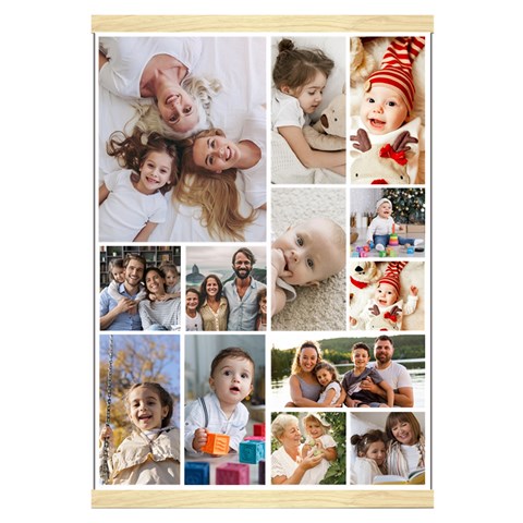 Personalized 13 Photos Hanging Canvas Print By Joe Front