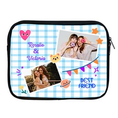 Friendship Personalized Name and Photo IPad Case (2 styles) - Apple iPad Zipper Case