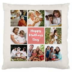 Personalized Photo Happy Mothers Day Large Cushion - 16  Baby Flannel Cushion Case (Two Sides)