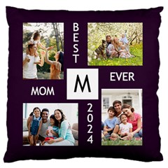 Personalized Best Ever Initial Flannel Cushion - 16  Baby Flannel Cushion Case (Two Sides)