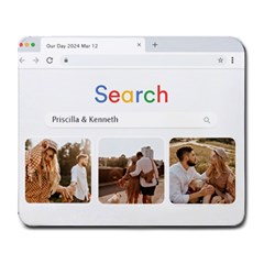 Search Web Photo Mousepad - Collage Mousepad
