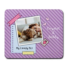 Memo style Personalized Photo Name Mousepad - Collage Mousepad