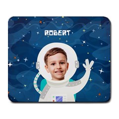 Astronaut Pattern Personalized Name and Photo Mousepad - Collage Mousepad