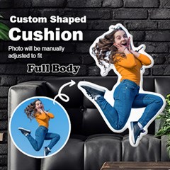 Personalized Photo Custom Shaped Cushion - Cut To Shape Cushion