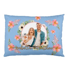Personalized Photo Love Name Pillow Case - Pillow Case (Two Sides)