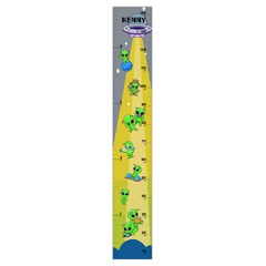 Personalized Alien Name Growth Chart Height Ruler For Wall