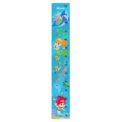 Personalized Mermaid Name Growth Chart Height Ruler For Wall