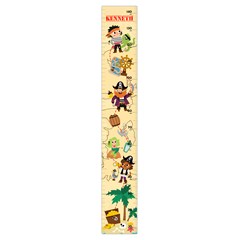 Personalized Pirate Name Growth Chart Height Ruler For Wall
