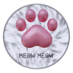 Personalized Meow Name Wireless Fast Charger - Wireless Fast Charger(White)