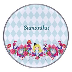 Personalized Alice in wonderland Name Wireless Fast Charger - Wireless Fast Charger(White)
