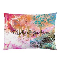 Personalized Initial Name Marble Pillow Case