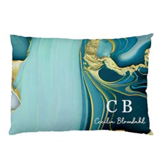 Personalized Initial Name Marble Pillow Case