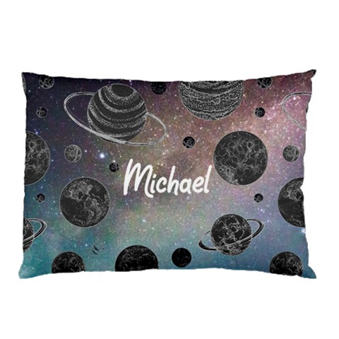 Personalized Space Name Pillow Case By Joe 26.62 x18.9  Pillow Case