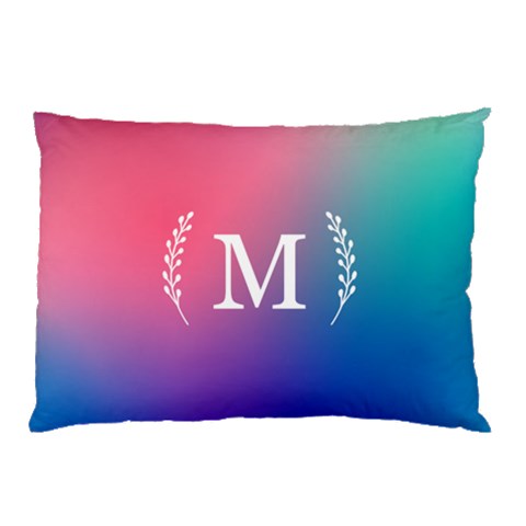 Personalized Initial Pillow Case By Joe 26.62 x18.9  Pillow Case