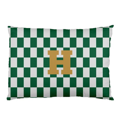 Personalized Checkered Initial Pillow Case By Joe 26.62 x18.9  Pillow Case