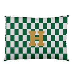 Personalized Checkered Initial Pillow Case