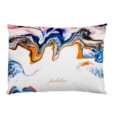 Personalized Name Marble Pillow Case By Joe 26.62 x18.9  Pillow Case
