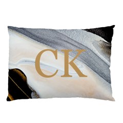 Personalized Initial Marble Pillow Case
