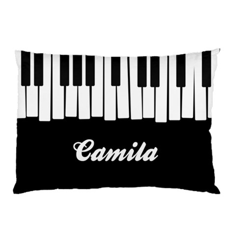 Personalized Name Piano By Wanni 26.62 x18.9  Pillow Case