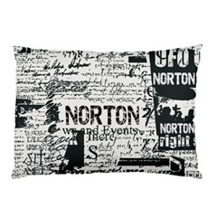 Personalized Newspaper Name Pillow Case - Pillow Case (Two Sides)