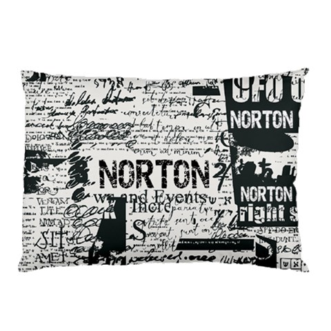 Personalized Newspaper Name Pillow Case By Joe Back