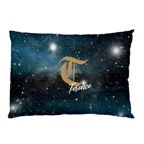 Personalized Initial Name Starnight Pillow Case By Joe Front